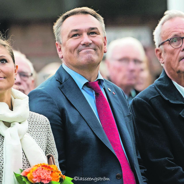 Ilko Čorković (u sredini) sa švedskom princezom Victorijom