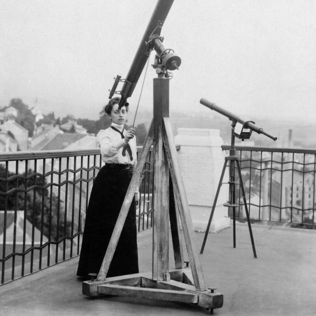 Elza Kučera u zvjezdarnici