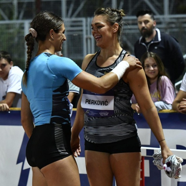 Sandra Perković i Valarie Allman prošlog rujna u Zagrebu