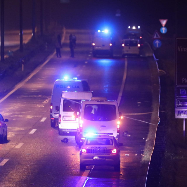 Mjesto sukoba policije i navijača kod odmorišta Desinec