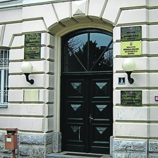 Zgrada suda u Gospiću