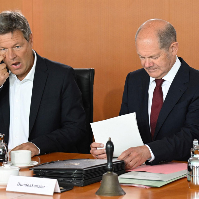 Robert Habeck i Olaf Scholz