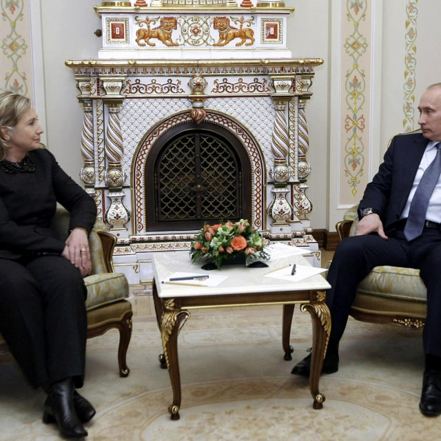 Hillary Clinton i Vladimir Putin