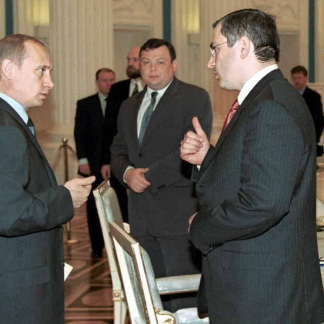 Vladimir Putin i Mihail Hodorkovski (2001.)