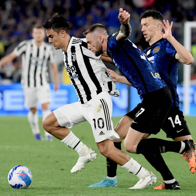 Paulo Dybala, Milan Škriniar i Ivan Perišić