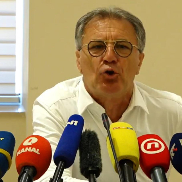 Zdravko Mamić na presici