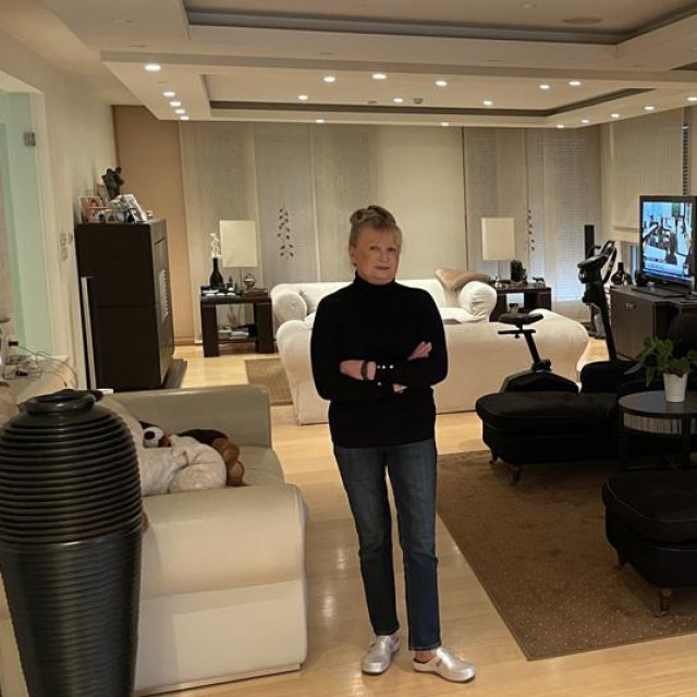 Vesna Bandić u stanu u Bužanovoj i zgrada u kojoj se stan nalazi