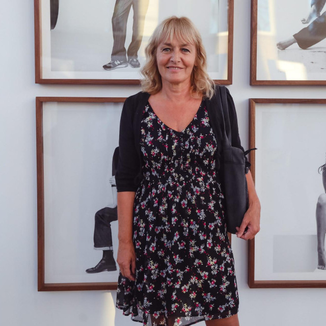 Sanja Pilić na izložbi Brigitte Lacombe