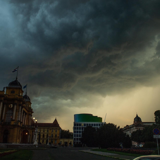 Nebo iznad Zagreba, ilustracija