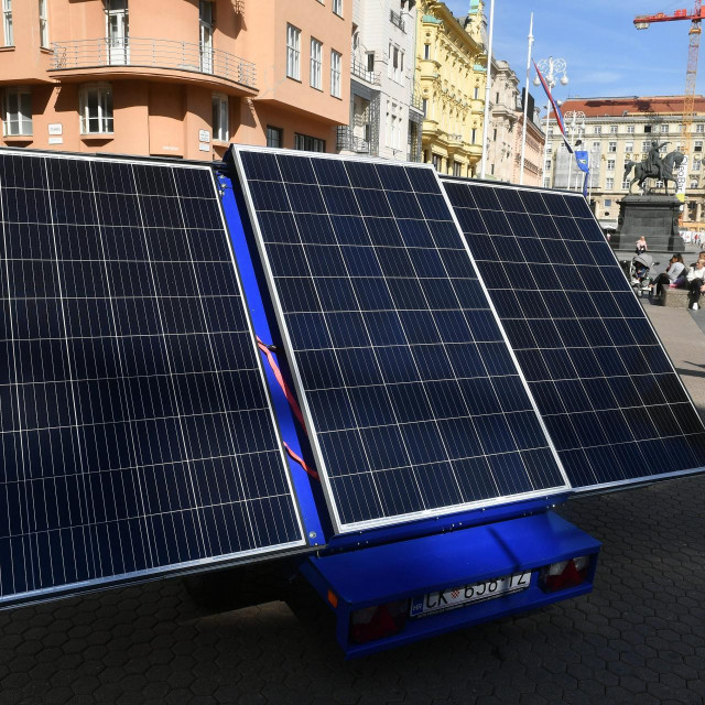 Solarni panel, ilustracija