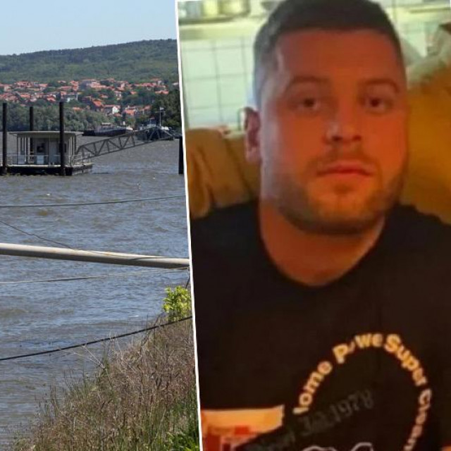 Matej Periš i mjesto u Dunavu na kojem je pronađeno tijelo