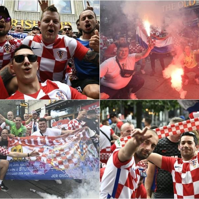 Hrvatski navijači (arhiva)