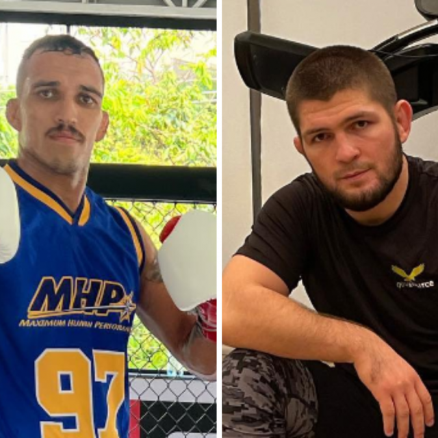 Charles Oliveira i Khabib Nurmagomedov