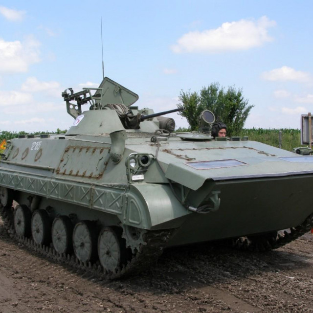 Vozilo BVP M80A, ilustracija