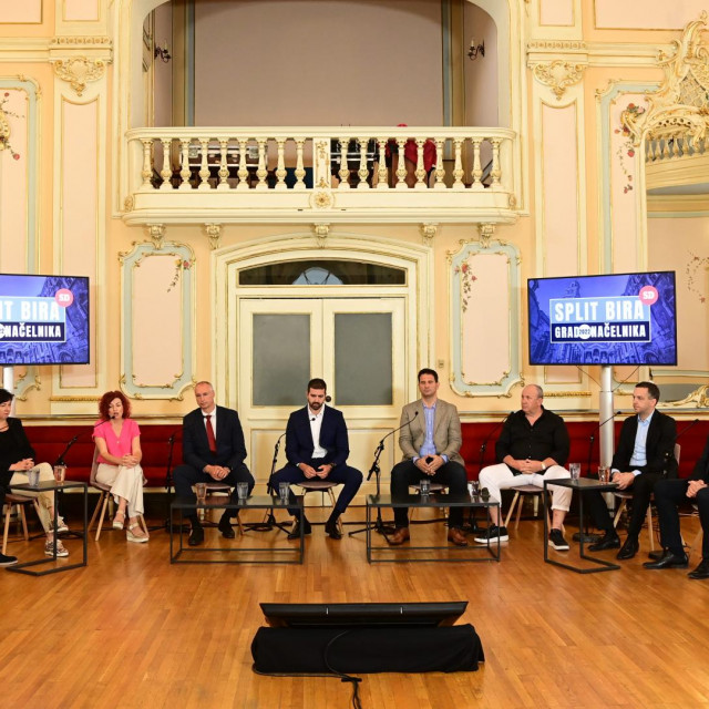 Drugi krug sučeljavanja kandidata za gradonačelnika Splita