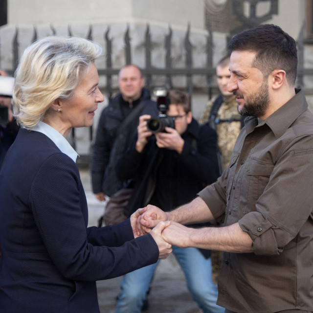 Volodimir Zelenski i Ursula von der Leyen