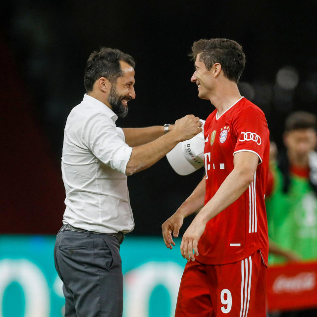 Salihamidžić i Lewandowski iz nekih boljih dana