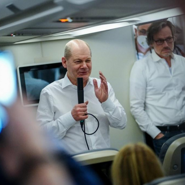 Olaf Scholz i Jens Plötner