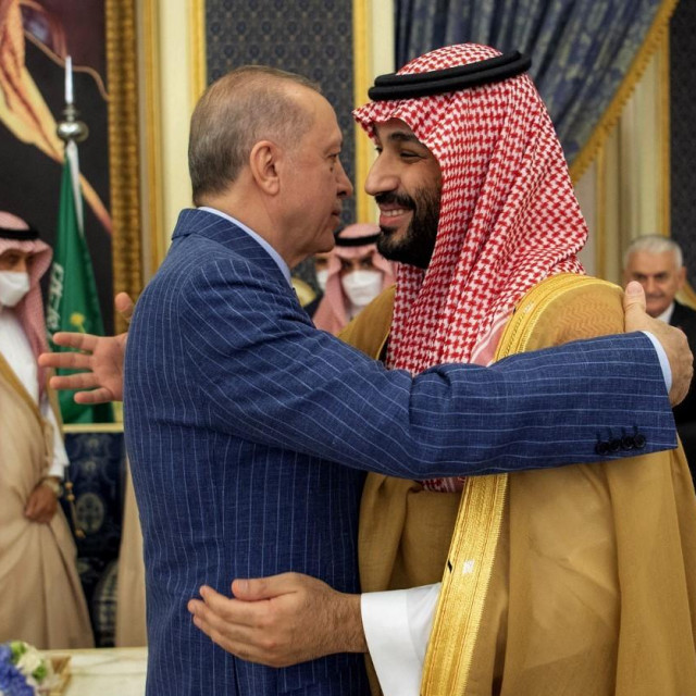 Tayyip Erdoğan i Muhamed bin Salman