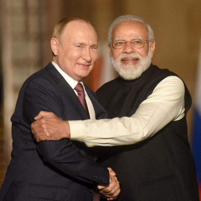 Vladimir Putin i Narendra Modi