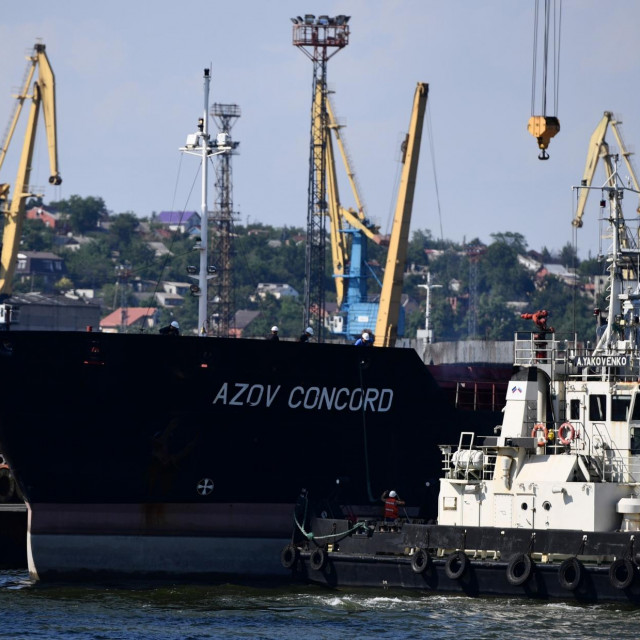 Turski trgovački brod Azov Concord konačno je napustio Mariupolj