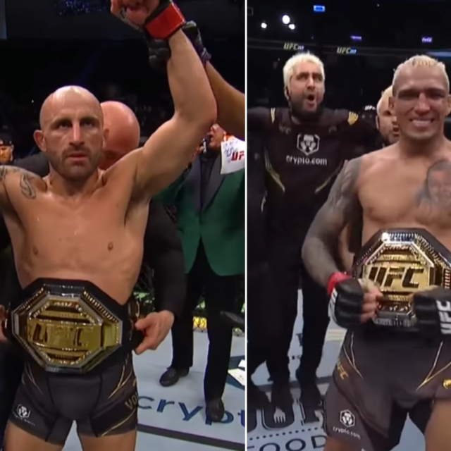 Alexander Volkanovski i Charles Oliveira