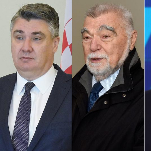 Zoran Milanović, Stjepan Mesić, Miro Kovač, Katarina Peović