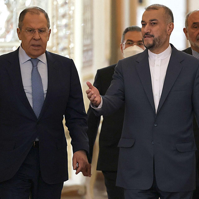 Susret Sergeja Lavrova i Hossein Amir-Abdollahian u Teheranu