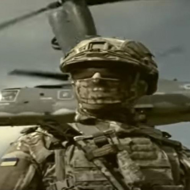 Scena iz spota 'Ukrajinski vojnici'