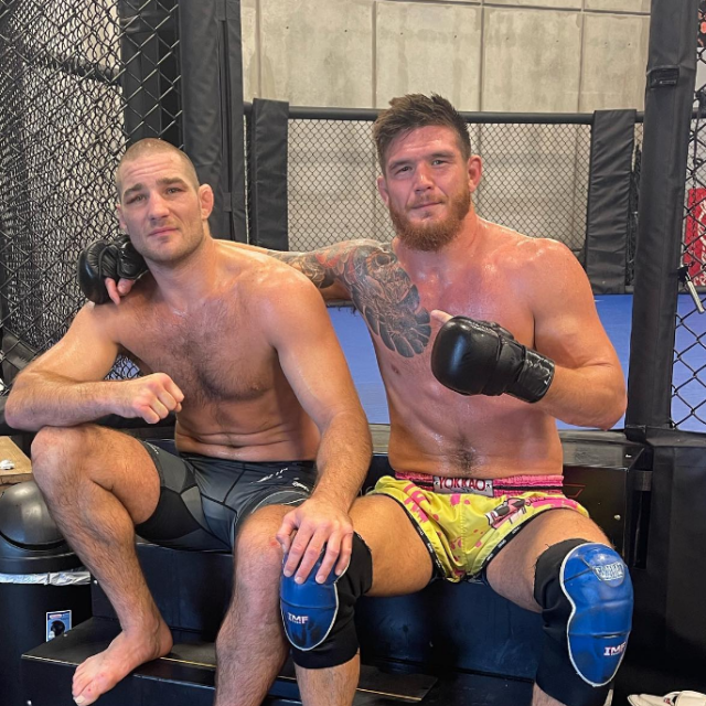 Sean Strickland i Johnny Eblen