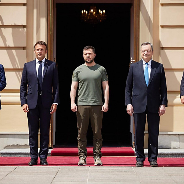 Volodimir Zelenski i čelnici EU-a