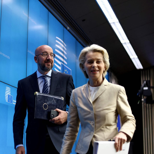 Charles Michel i Ursula von der Leyen