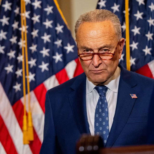 Vođa većine u Senatu SAD-a, zastupnik Demokratske stranke Chuck Schumer