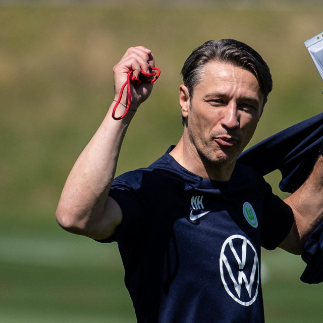 Niko Kovač na treningu Wolfsburga