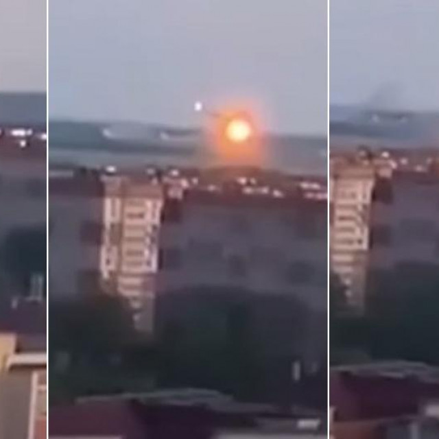 Pad transportnog aviona Iljušin II-76