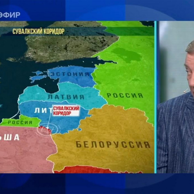 Andrej Guruljov tijekom televizijskog gostovanja