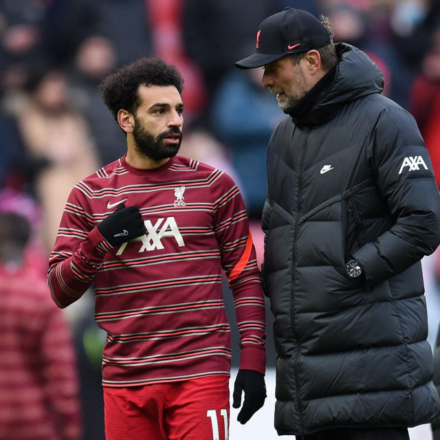Mohamed Salah i Jürgen Klopp