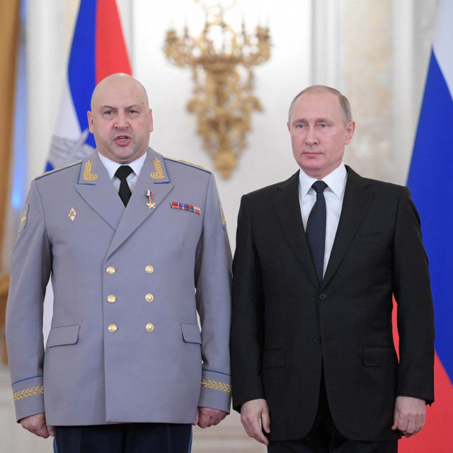 Sergei Surovikin i Vladimir Putin