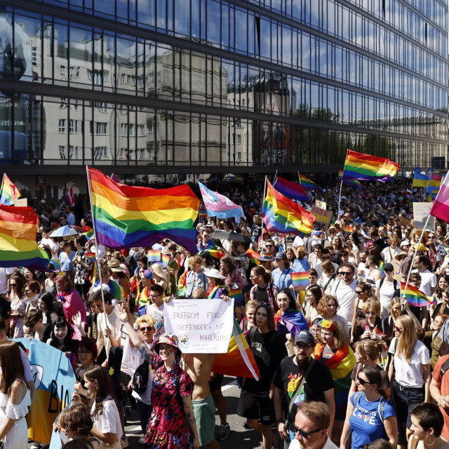 Povorka ponosa u Varšavi