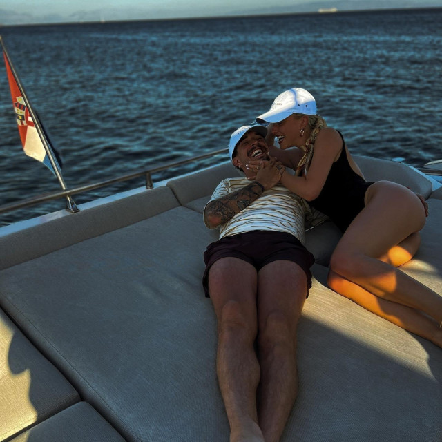 Šime Vrsaljko i Kaja Vidmar