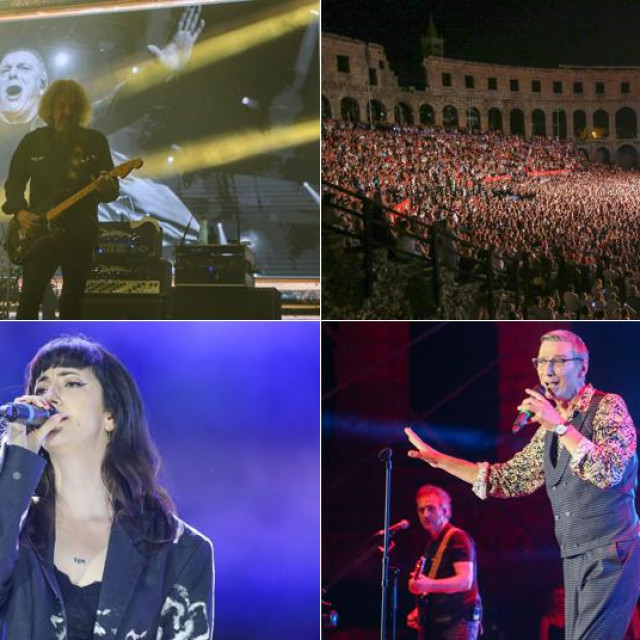 Oproštajni koncert Parnog Valjka u Puli