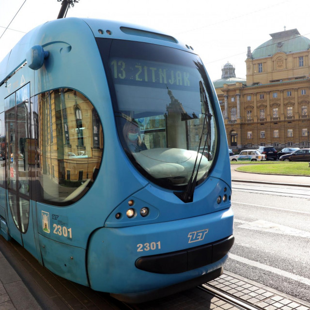 ZET-ov tramvaj, ilustrativna fotografija