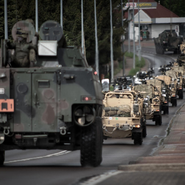 Trupe britanske vojske u Poljskoj u sklopu misije NATO-a