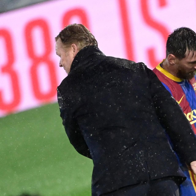 Ronald Koeman i Lionel Messi