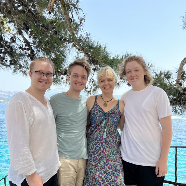 Evan Amadeus, Dante, Tajči i Blais u Korčuli