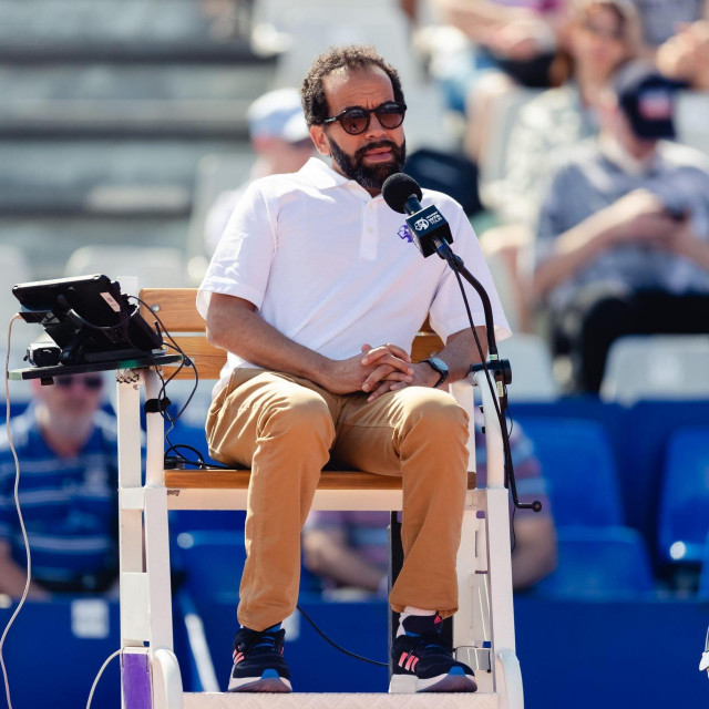 Sudac Kader Nouni na turniru u Strasbourgu u svibnju ove godine