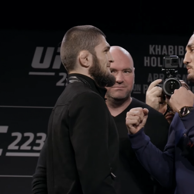 Khabib Nurmagomedov i Max Holloway