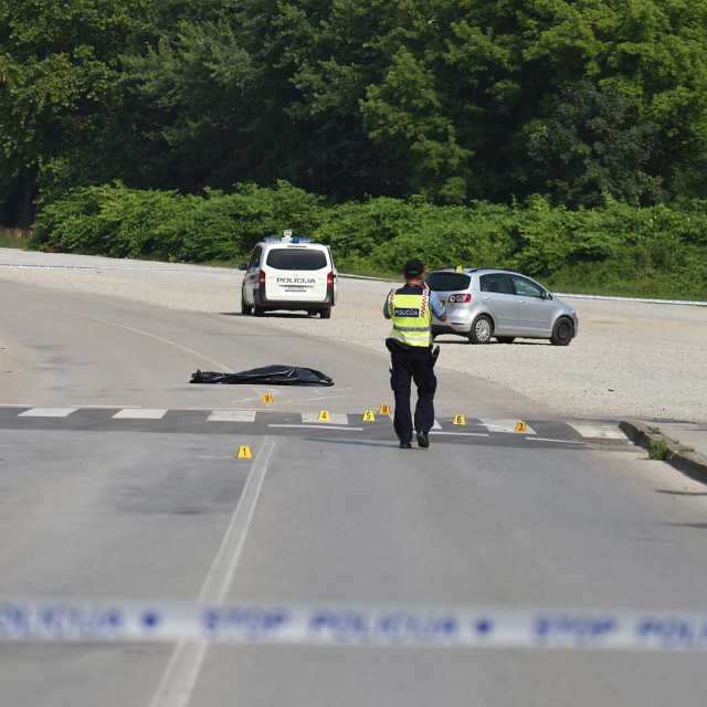 prometna nesreća u Karlovcu u kojoj je poginuo biciklist