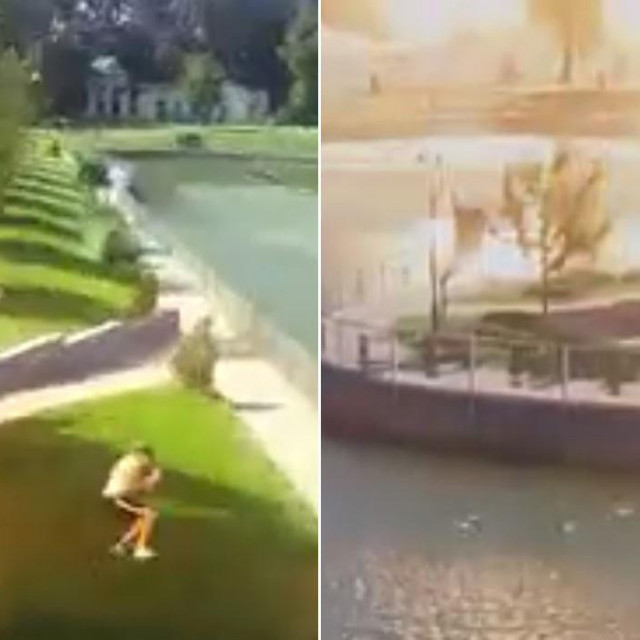 ruski napad na trgovački centar u Kremenčuku