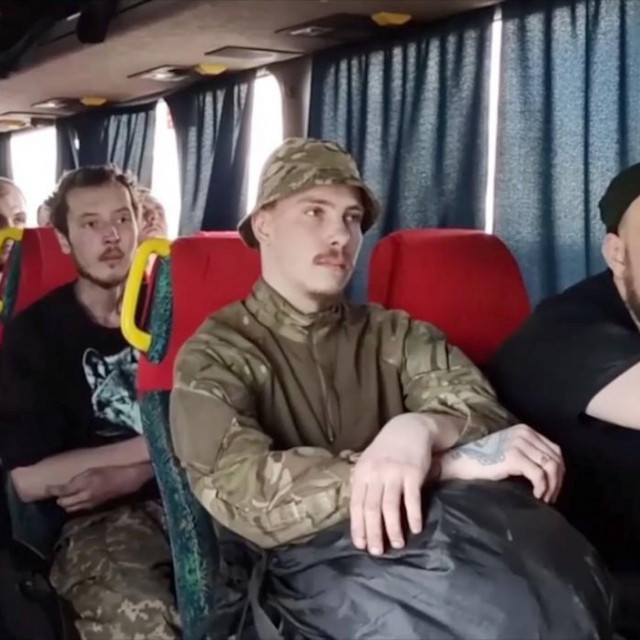 Ratni zarobljenici iz Azovstala